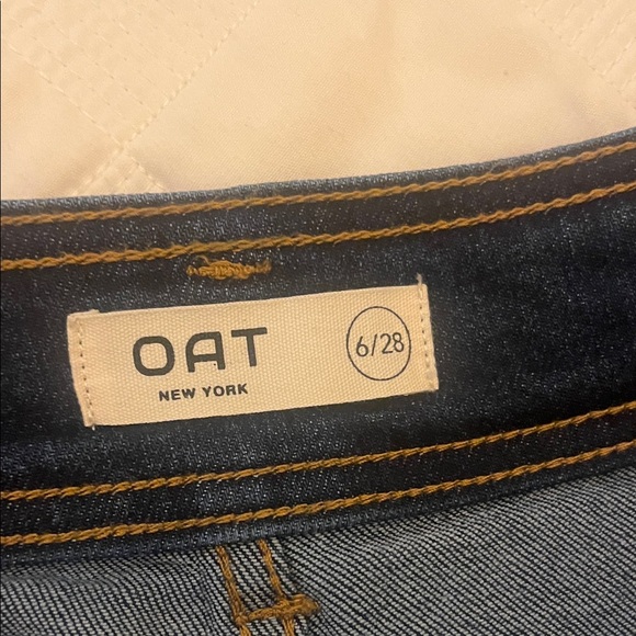 Oat New York Blue Wide Leg Jeans - Picture 3 of 4